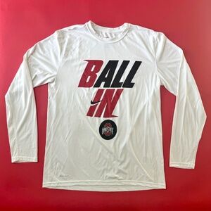 NEW - Ohio State Nike White Long Sleeve Tee – Team Issue